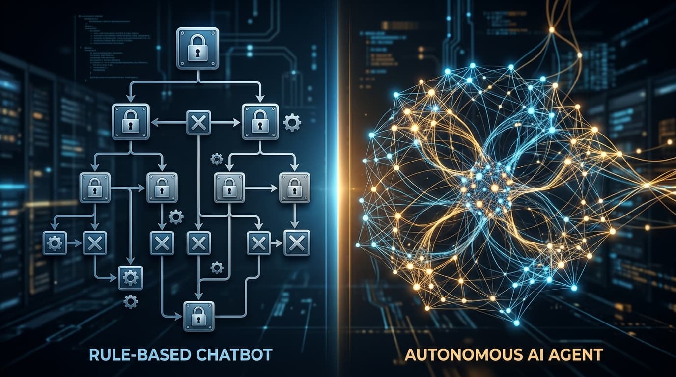 AI Agents vs Traditional Chatbots: What Is the Real Difference?